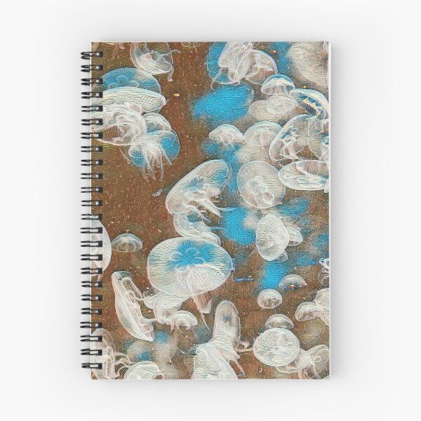 Item preview, GALATHI School of Jellyfish Brown - Fish designed and sold by Galathi Designs.