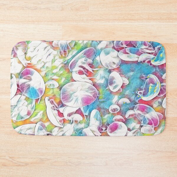 Item preview, GALATHI School of Jellyfish Pink - Fish designed and sold by Galathi Designs.