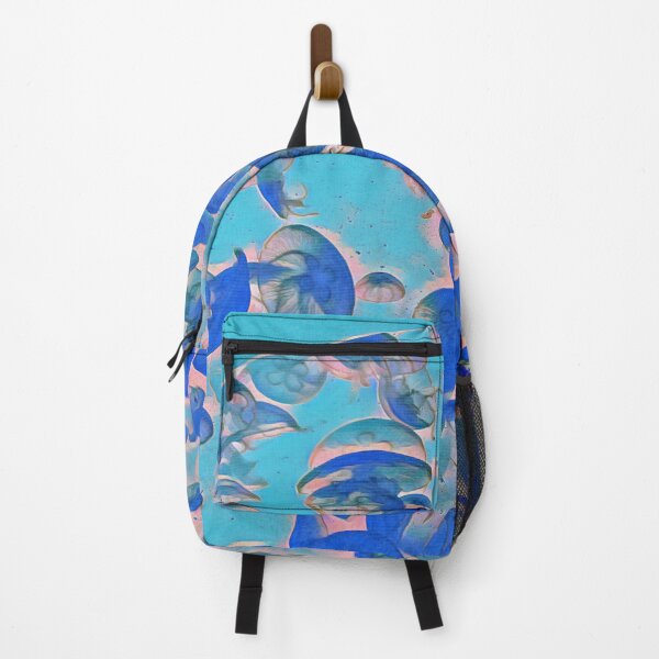 Item preview, GALATHI School of Jellyfish Blue - Fish designed and sold by Galathi Designs.