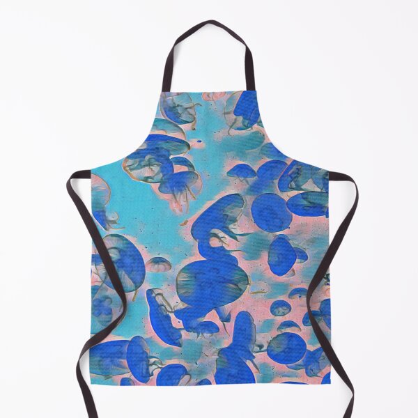 Item preview, GALATHI School of Jellyfish Blue - Fish designed and sold by Galathi Designs.