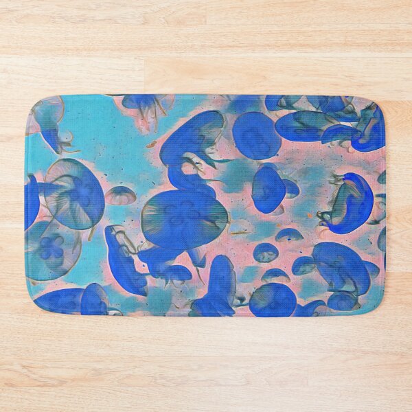 Item preview, GALATHI School of Jellyfish Blue - Fish designed and sold by Galathi Designs.