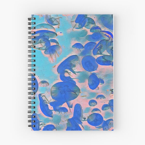 Item preview, GALATHI School of Jellyfish Blue - Fish designed and sold by Galathi Designs.