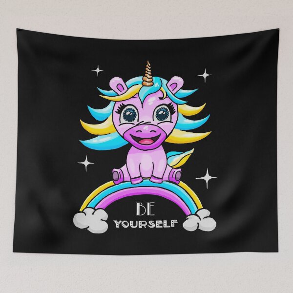 Item preview, Be Yourself Self Confidence Unicorn designed and sold by AOCreativeProd.