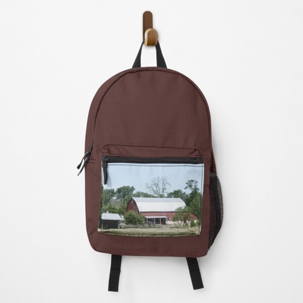 Item preview, Old Red Barn By Stable And Pasture designed and sold by Leslie Montgomery Art.