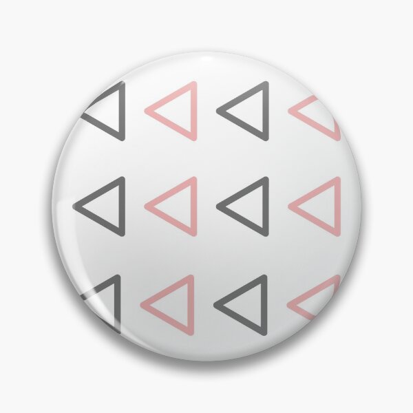 Item preview, Dusky Pink and Grey Triangle Print designed and sold by jellywobble.