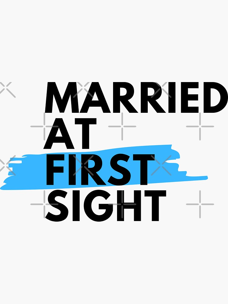 Married At First Sight Sticker By Kecup10 Redbubble 