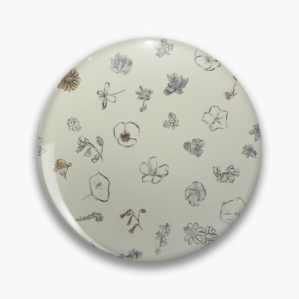 Item preview, SoCal Native Flowers Ivory designed and sold by Miwhi’s Shop.