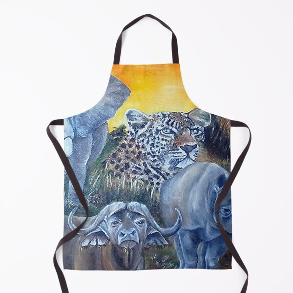 Item preview, THE BIG 5 OF SOUTH AFRICA, FINE ART PRINT,ANIMALS, WILD LIFE, INSPIRED BY NATURE designed and sold by Adri Barnard.