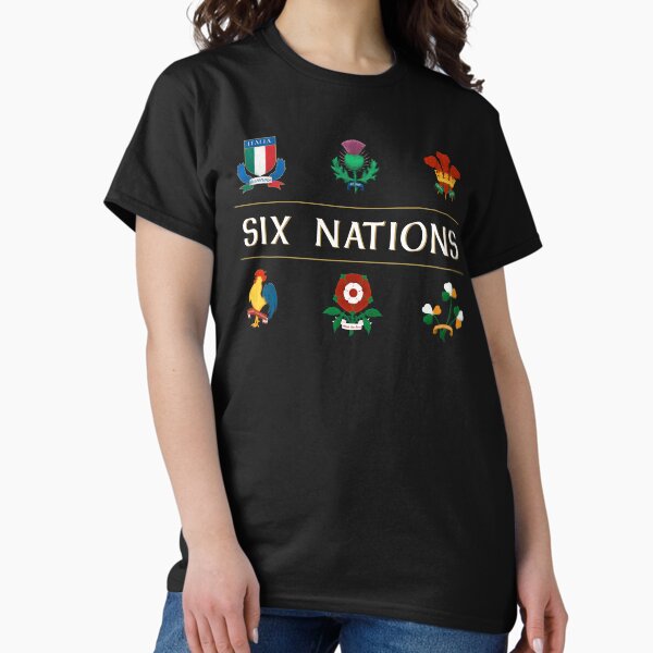 Vista previa del artículo con la obra «Rugby de las Seis Naciones», diseñado y vendido por kerael.