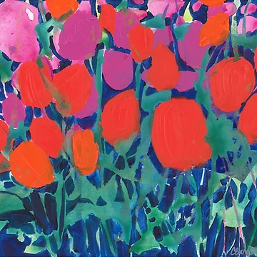 Artwork thumbnail, December Reds by Claire Desjardins