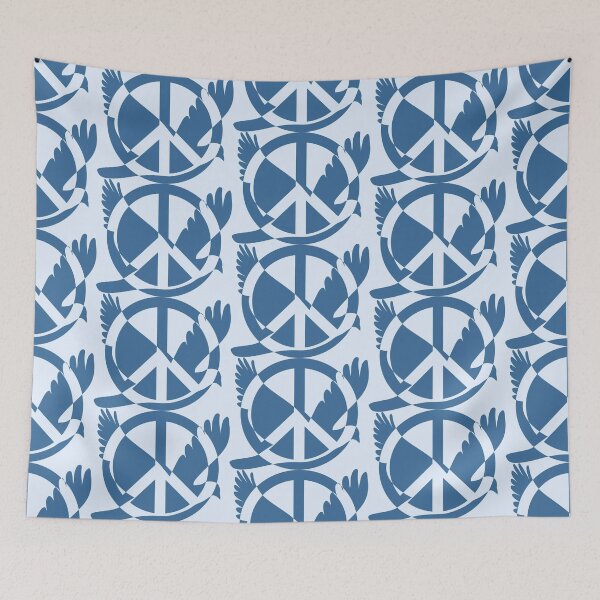 Item preview, Dove Of Peace Sign - Modern Abstract Style 1 designed and sold by EDDArt.