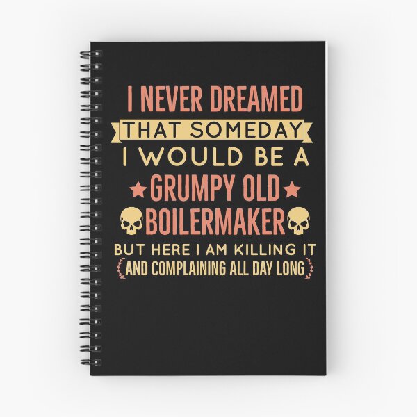 Item preview, Grumpy Old Boilermaker  designed and sold by AwesomeWorld1.