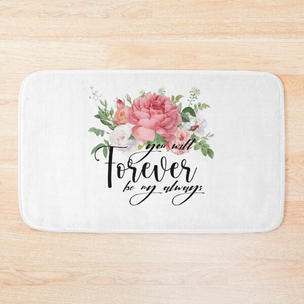 Item preview, best gift for girlfriend love roses quote you will forever be my always  for wife designed and sold by yxmi21.