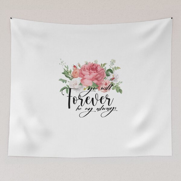 Item preview, best gift for girlfriend love roses quote you will forever be my always  for wife designed and sold by yxmi21.