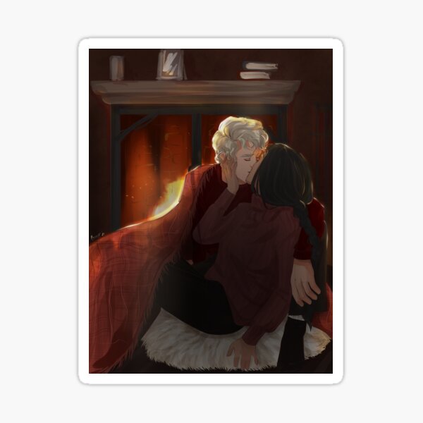Item preview, Fireplace kissing  designed and sold by littlelynx12.