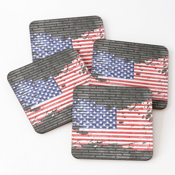 Item preview, Grunged usa flag designed and sold by kikinafashion.