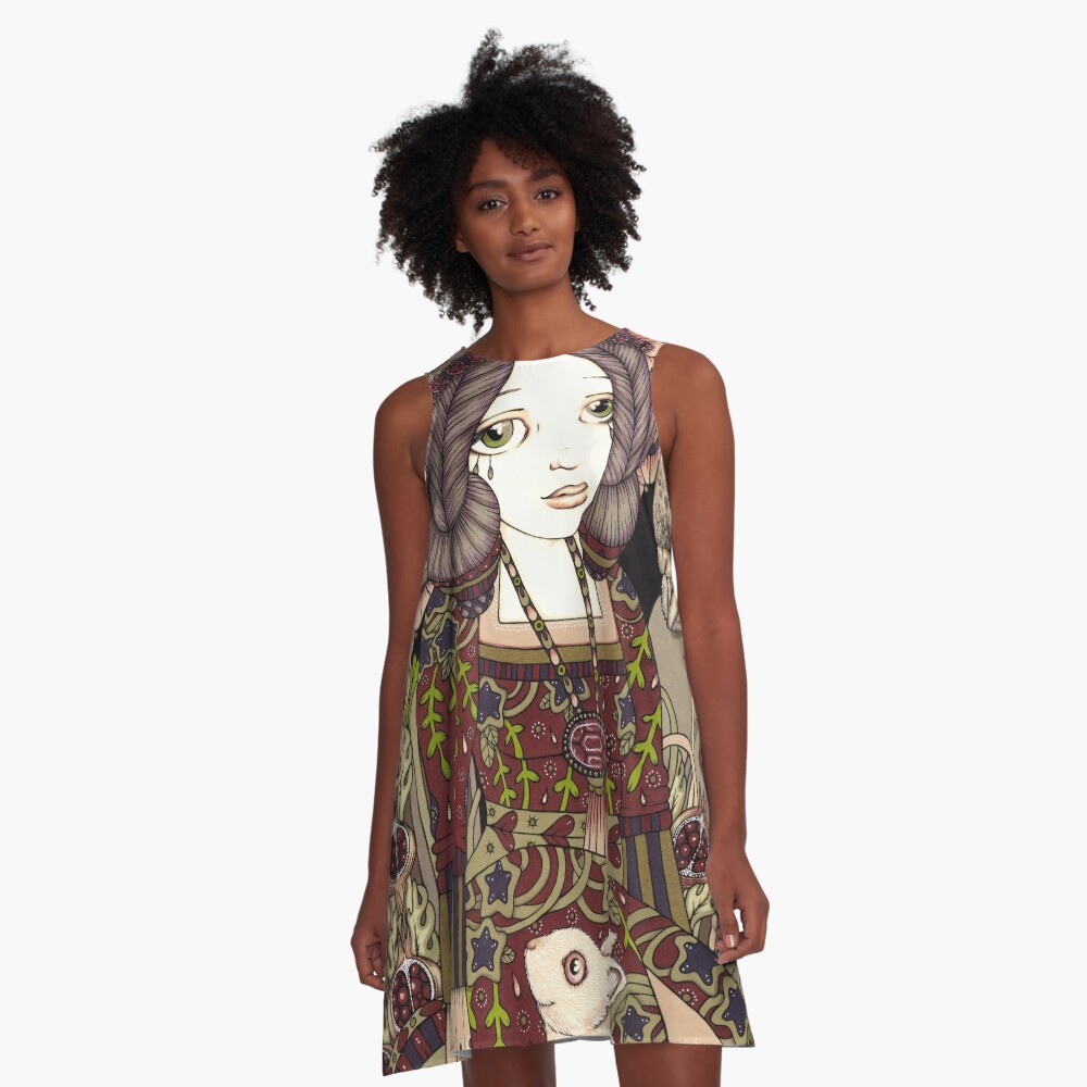 Item preview, A-Line Dress designed and sold by AnitaInverarity.