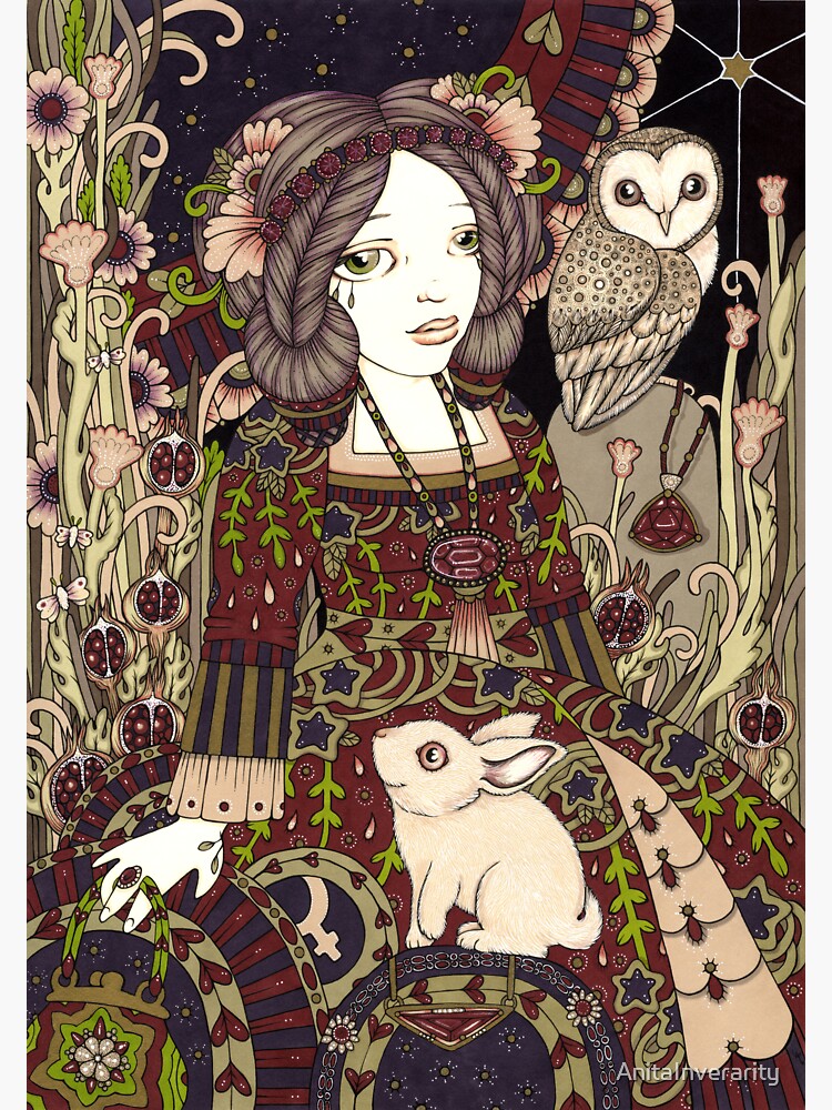 Thumbnail 3 of 3, Sticker, Empress designed and sold by AnitaInverarity.