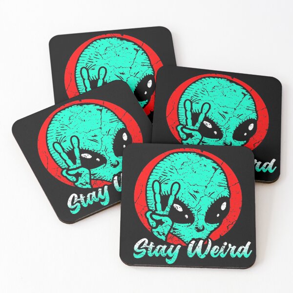 Item preview, Stay weird designed and sold by Mila1946.
