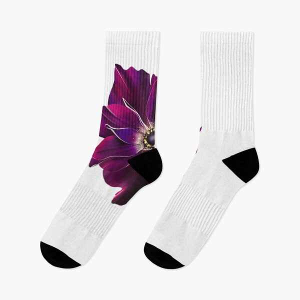 Artikelvorschau, In einer Welt voller Omas sei Granna Purple Anemone Flower entworfen und verkauft von JulyDesigns.