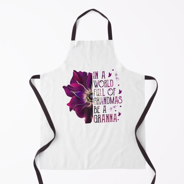 Artikelvorschau, In einer Welt voller Omas sei Granna Purple Anemone Flower entworfen und verkauft von JulyDesigns.