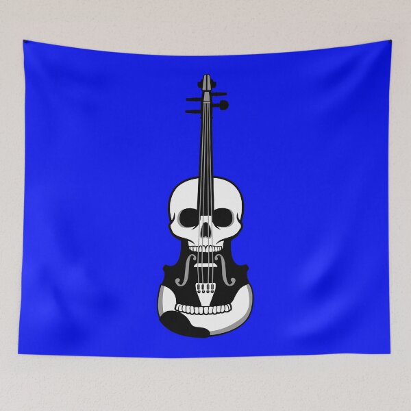Item preview, Violin Skull designed and sold by All-Streets.