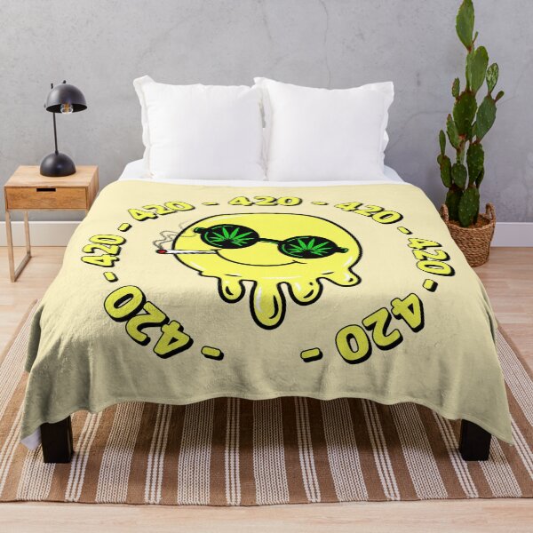 Item preview, Happy 420 - Funny Weed designed and sold by ManiaTeec.