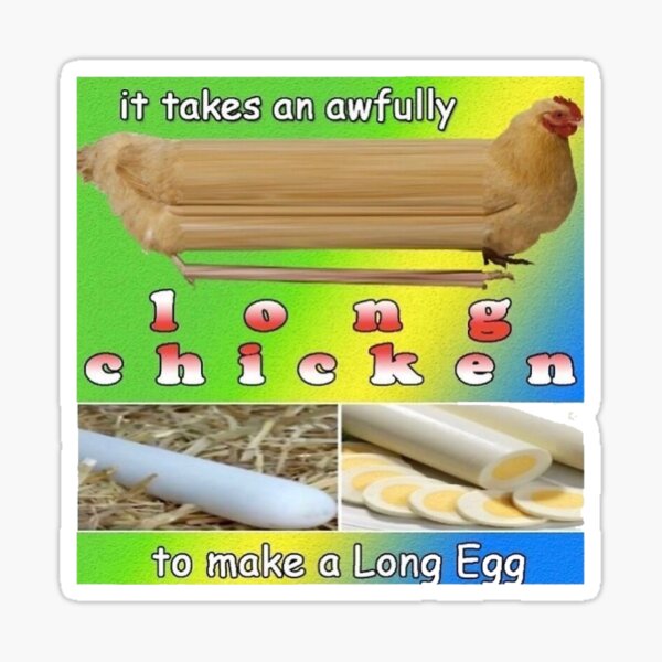 Item preview, long chicken long egg designed and sold by CapriFun.