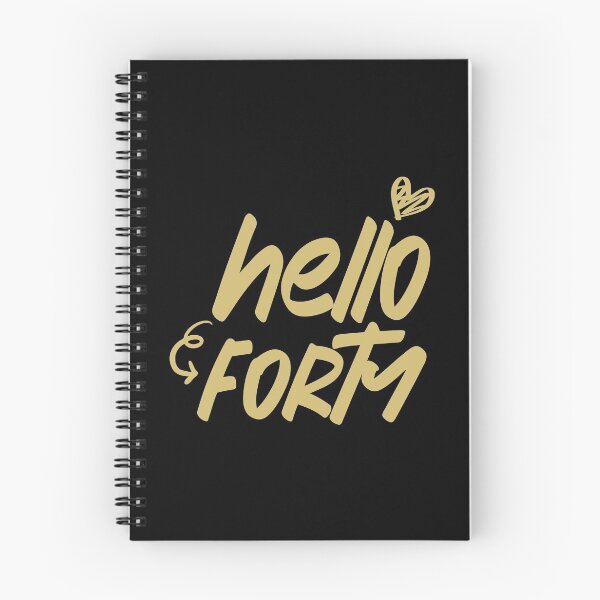 Item preview, Hello Forty Birthday Gifts for Women designed and sold by YES!GOODY.