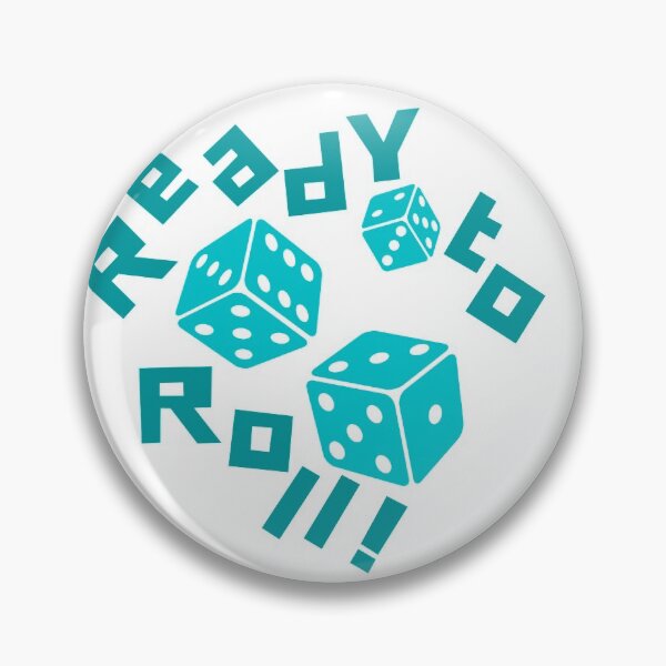 Item preview, Ready to Roll - Dice - Game Night designed and sold by DigiCreative.