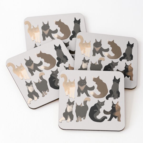 Item preview, a handful mismatched cats designed and sold by MalyarMN.