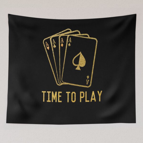 Item preview, Time To Play Poker, poker players Gifts  designed and sold by AYACHI90.