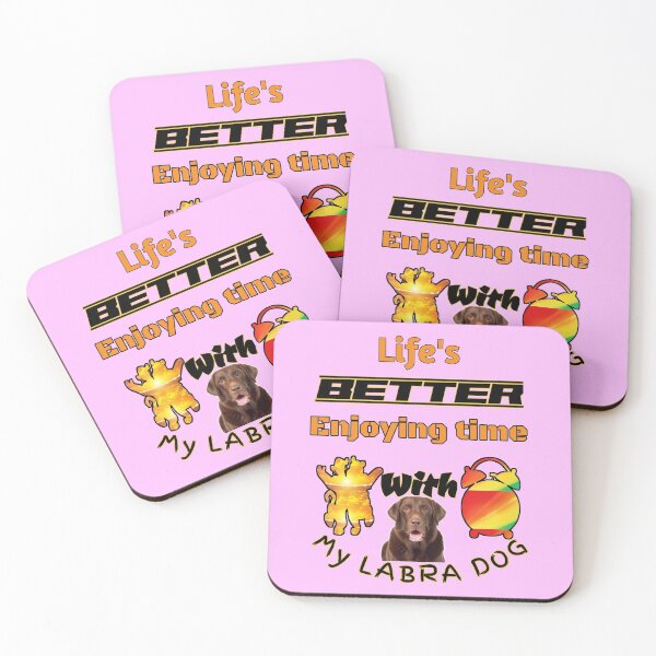 Item preview, Life is better enjoying time with my labra dog,,, life is bettter with my Labrador dog,, - designed and sold by Chakilogy.