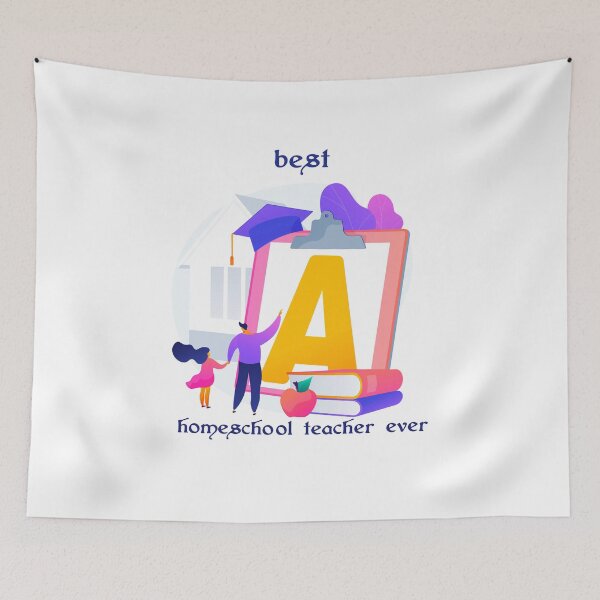 Item preview, gift for Best homeschool Teacher Ever designed and sold by LABIBK.