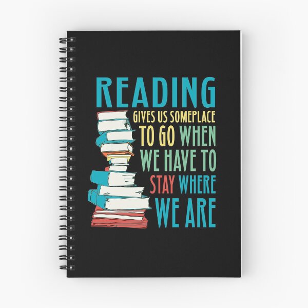 Item preview, Reading Quote Book Lover Imagination Escapism Cute Inspirational Slogan designed and sold by sillyquestions.