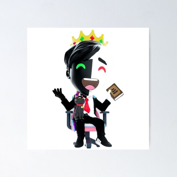 Item preview, Ranboo, Fanart  designed and sold by Perlashop1.