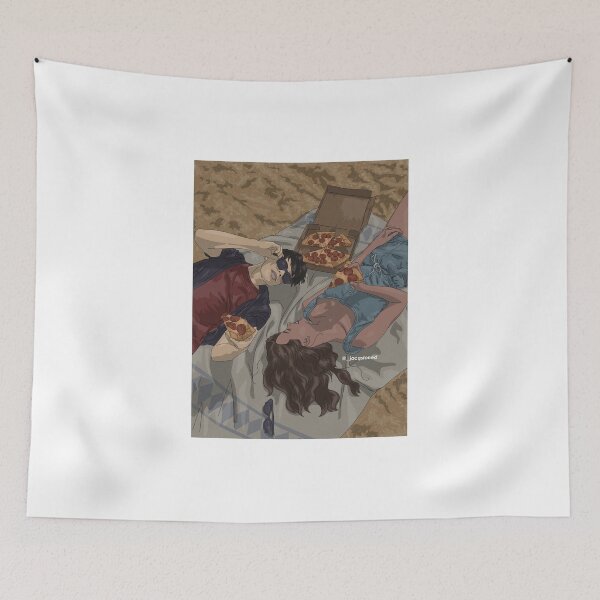 Item preview, Zuko and Katara's pizza date on the beach designed and sold by jacqstoned.