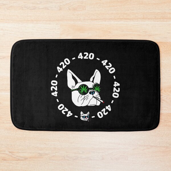 Item preview, 420 - Smoking Dog designed and sold by ManiaTeec.
