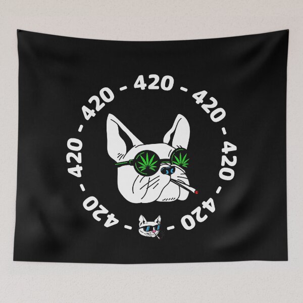 Artikelvorschau, 420 - Räucherhund entworfen und verkauft von ManiaTeec.