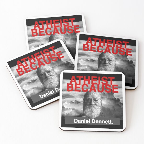 Item preview, Atheist Because: Daniel Dennett designed and sold by AtheistBecause.