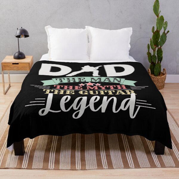 Item preview, Dad The Man The Myth The Guitar Legend designed and sold by Vibing-Right.