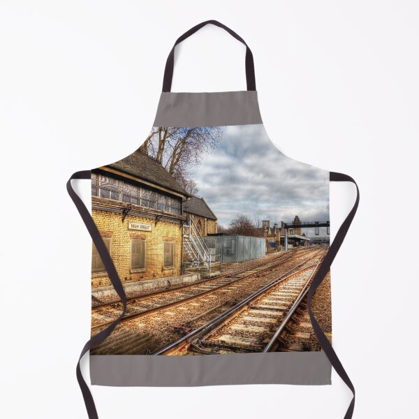 Item preview, Lincoln High Street Train Tracks And Station designed and sold by Paul Thompson Photography.