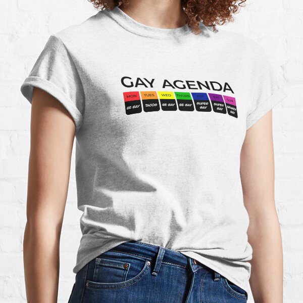 Gay Agenda Classic T-Shirt