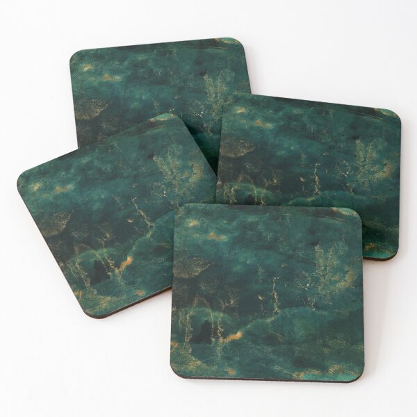 Item preview, Green and Gold Sophisticated Watercolor designed and sold by neopop.