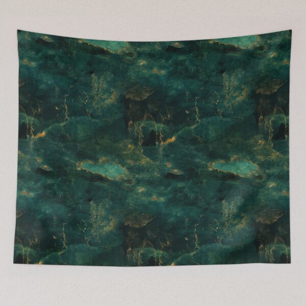 Item preview, Green and Gold Sophisticated Watercolor designed and sold by neopop.