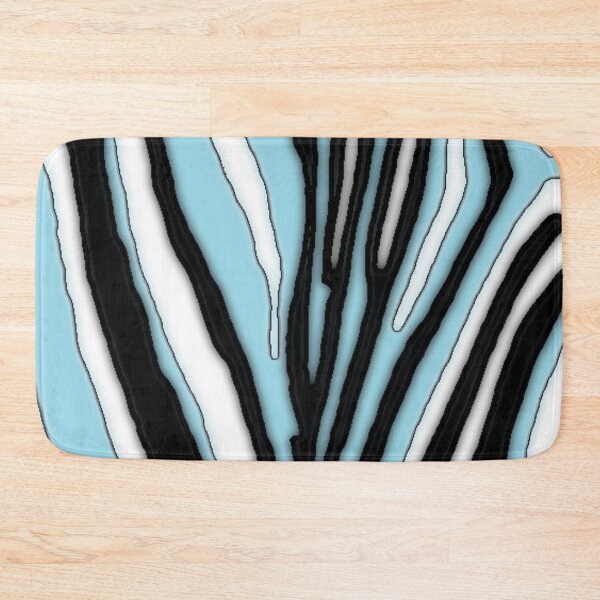 Item preview, Zebra Pattern blue white black V1 designed and sold by MarkEdz.