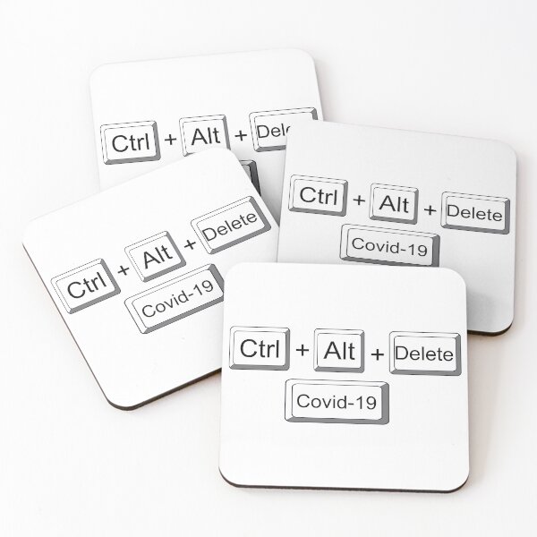 Item preview, Ctrl+Alt+Delete+Covid-19 designed and sold by Colin Bentham.