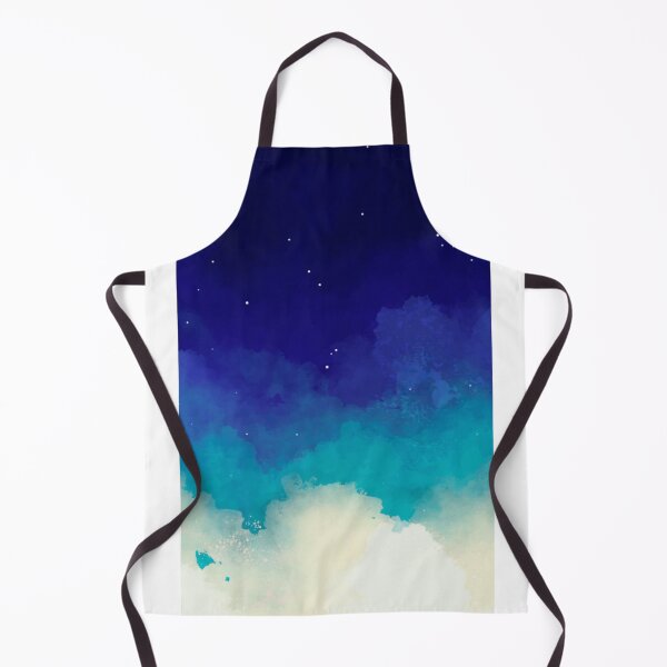 Item preview, Blue watercolor starry sky background designed and sold by Shopp' in.