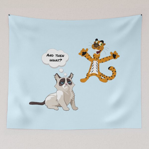 Item preview, Cat vs Tiger designed and sold by digoarpi.