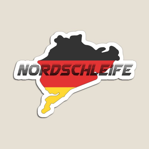 Germany NURBURGRING RACE TRACK Souvenir Fridge Magnet 